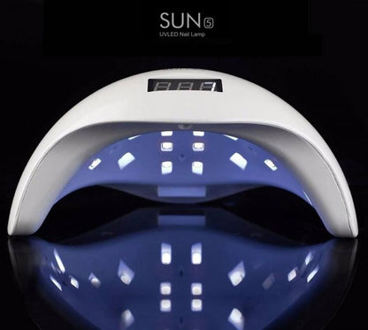 Lampada Uv Led Fornetto Ricostruzione Unghie Mani Piedi 48W Sun5 Display Sensore