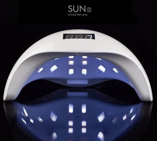 Lampada Uv Led Fornetto Ricostruzione Unghie Mani Piedi 48W Sun5 Display Sensore