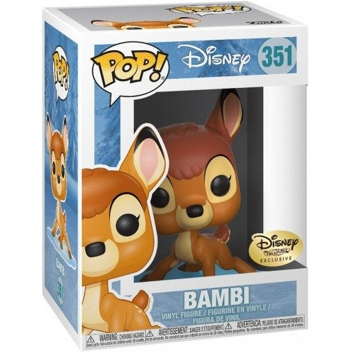 Funko Pop ! Disney - (351) Bambi Snowflake Mountain Special Edition Figure 9Cm
