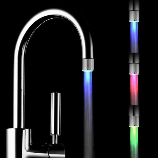 Filtro Rubinetto Rompigetto Universale Bagno Cucina Led Rgb Sensore Temperatura