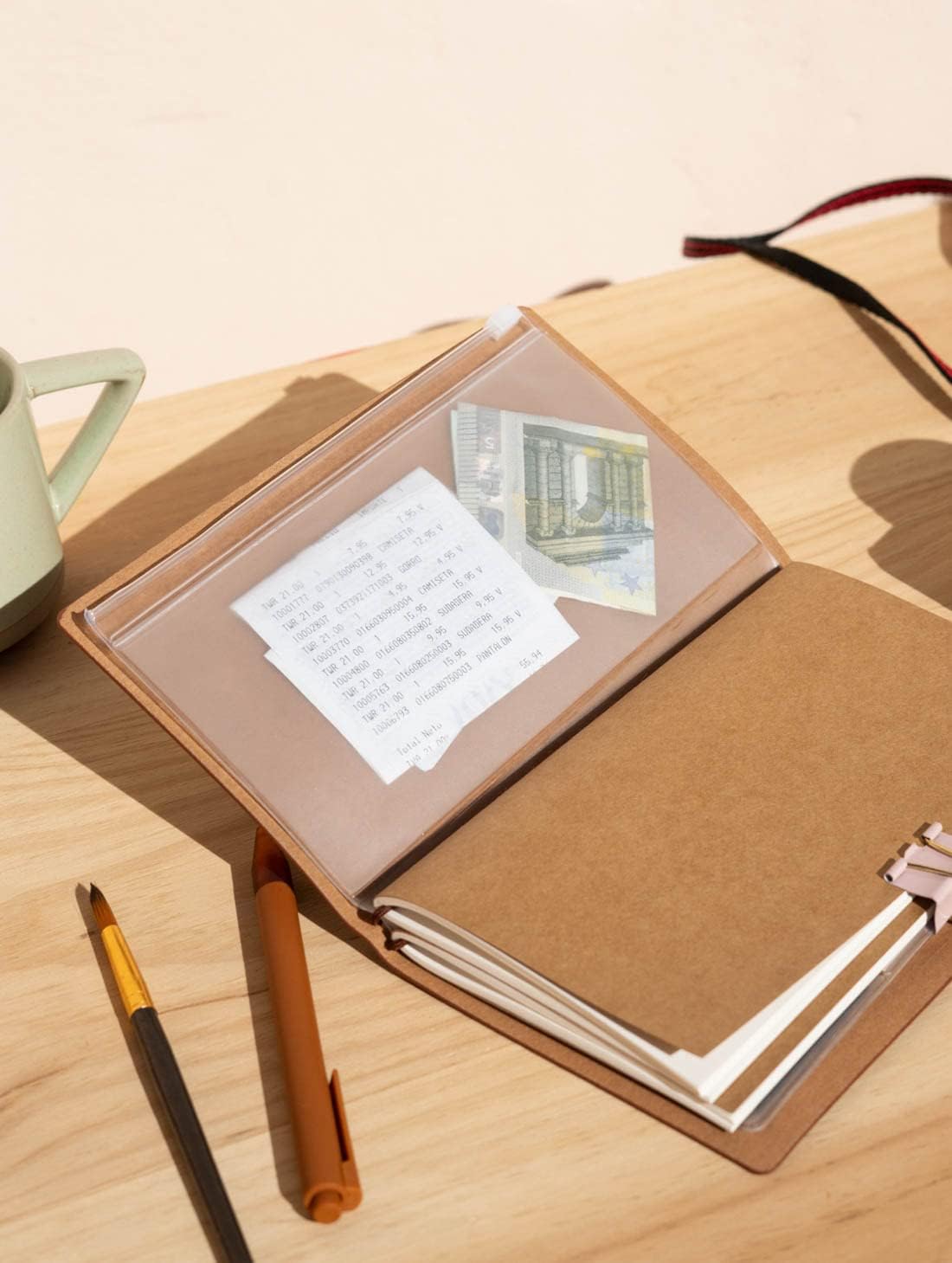 Taccuino "Harry Potter" Diario Personale da Viaggio 2 Quaderni Sostituibili: Bullet Journal Puntinato e a Righe 160 pag