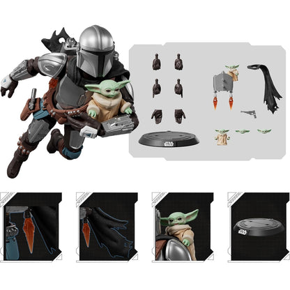 Blokees Star Wars - Champion Class 05 - Mandalorian and Grogu (DIN Djarin & Grogu) - Model Kit - Action Figure 75805
