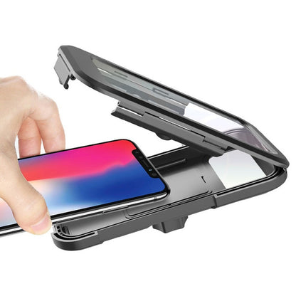 Supporto Cellulare Smartphone Per Bici/Moto Impermeabile Regolabile Fino A 6.7"