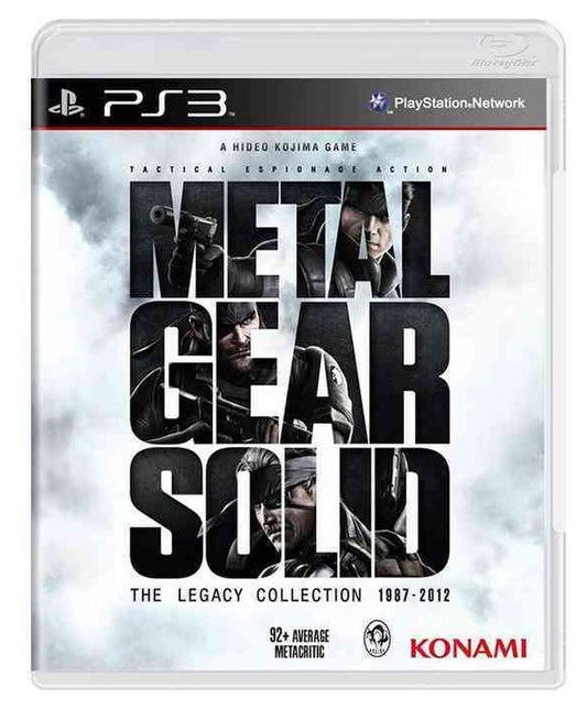 Metal Gear Solid: The Legacy Collection Ps3 Videogioco Nuovo Gioco Sigillato Eu