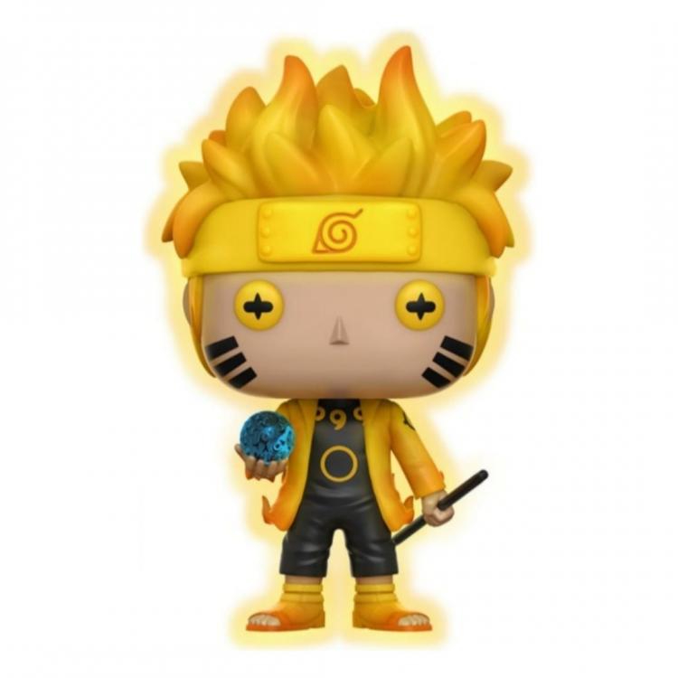 Funko Pop ! Naruto Shippuden (186) - Naruto (Six Path) Figure Gitd Special 9Cm