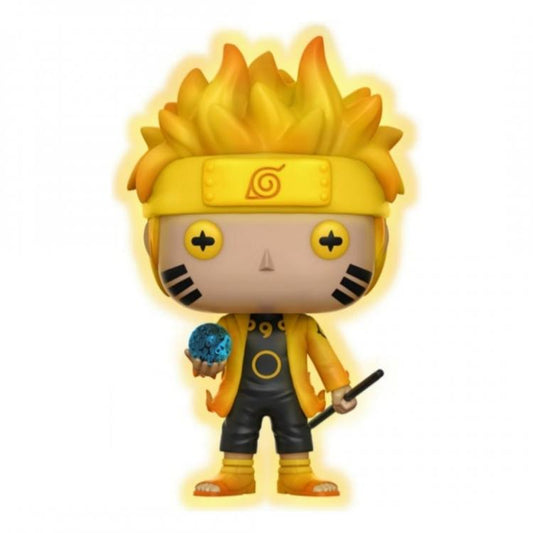 Funko Pop ! Naruto Shippuden (186) - Naruto (Six Path) Figure Gitd Special 9Cm