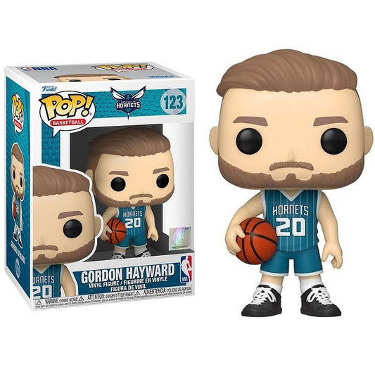 Funko Pop ! Basketball Nba Charlotte Hornets (123) Gordon Hayward Figure Vinyl