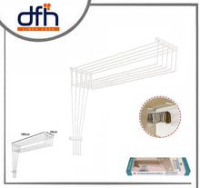 Stendibiancheria A Soffitto Stendino Porta Asciugamani Esterno/Interno - Bianco