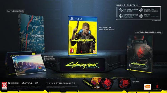 CYBERPUNK 2077 DAY ONE EDITION PS4 GIOCO PLAYSTATION 4 ITALIANO PAL ITA NUOVO