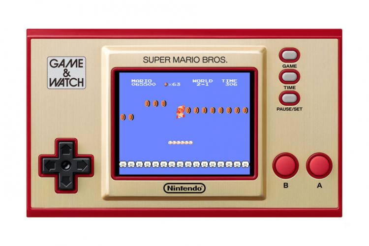 Nintendo Game & Watch Super Mario Bros 35Th Anniversary New Limited Edition