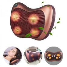 CUSCINO MASSAGGIATORE SHIATSU CASA AUTO CERVICALE MASSAGGIO COLLO SPALLE CORPO