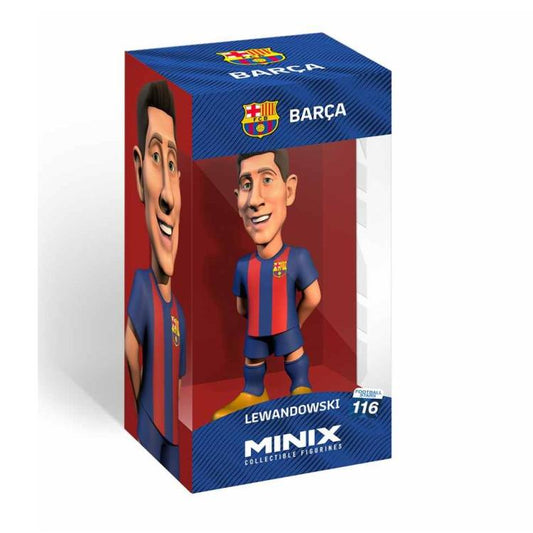 Minix - Barcellona (116) Lewandowski - Football Stars Figure 12Cm Calciatore