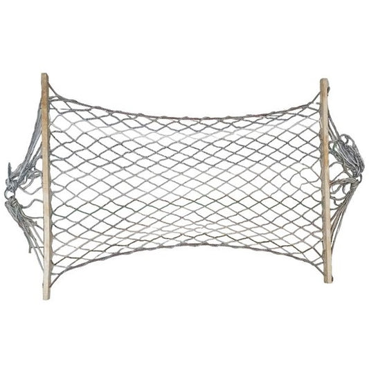 AMACA CLASSICA BAMBINI RETE COTONE GIARDINO CAMPEGGIO ASSE LEGNO CORDA 100X150