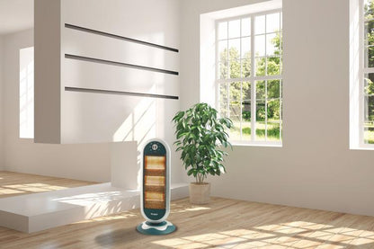 Kooper Stufa Stufetta Alogena Oscillante  Rotante 3 Elementi 1200W Florida Casa