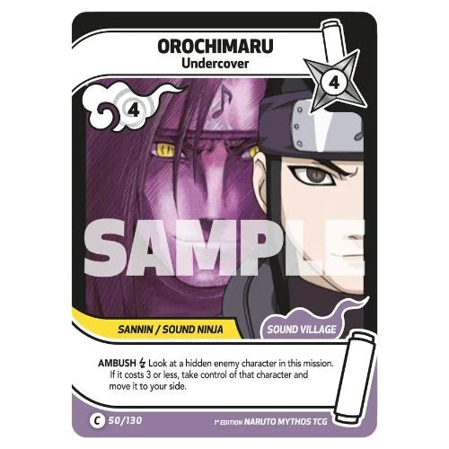 Naruto Mythos 2nd Edition (Pack 1 Busta 10 Cards ENG) Carte Collezionabili - TCG 1 Pacchetto