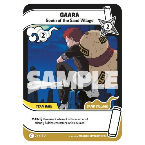 Naruto Mythos 2nd Edition (Pack 1 Busta 10 Cards ENG) Carte Collezionabili - TCG 1 Pacchetto