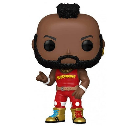 Funko Pop ! Wwe Wrestling - (80) Mr T Vinyl Figure 9Cm Wrestler Da Collezione