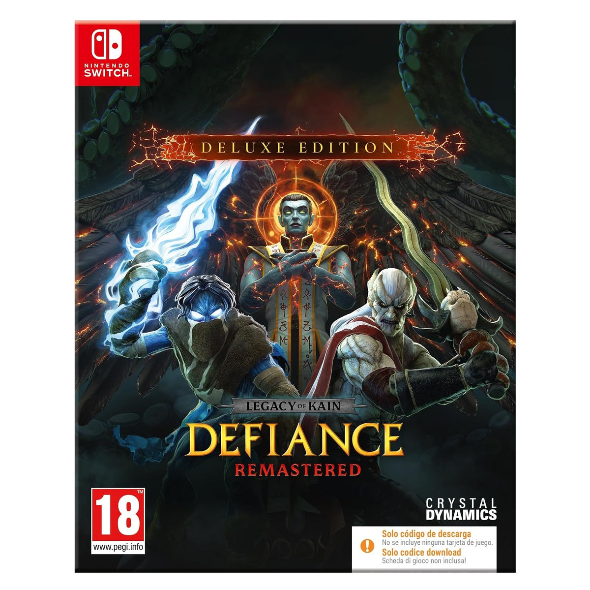 Legacy of Kain Defiance Remastered Deluxe Edition Nintendo Switch ITA Nuovo - NSW
