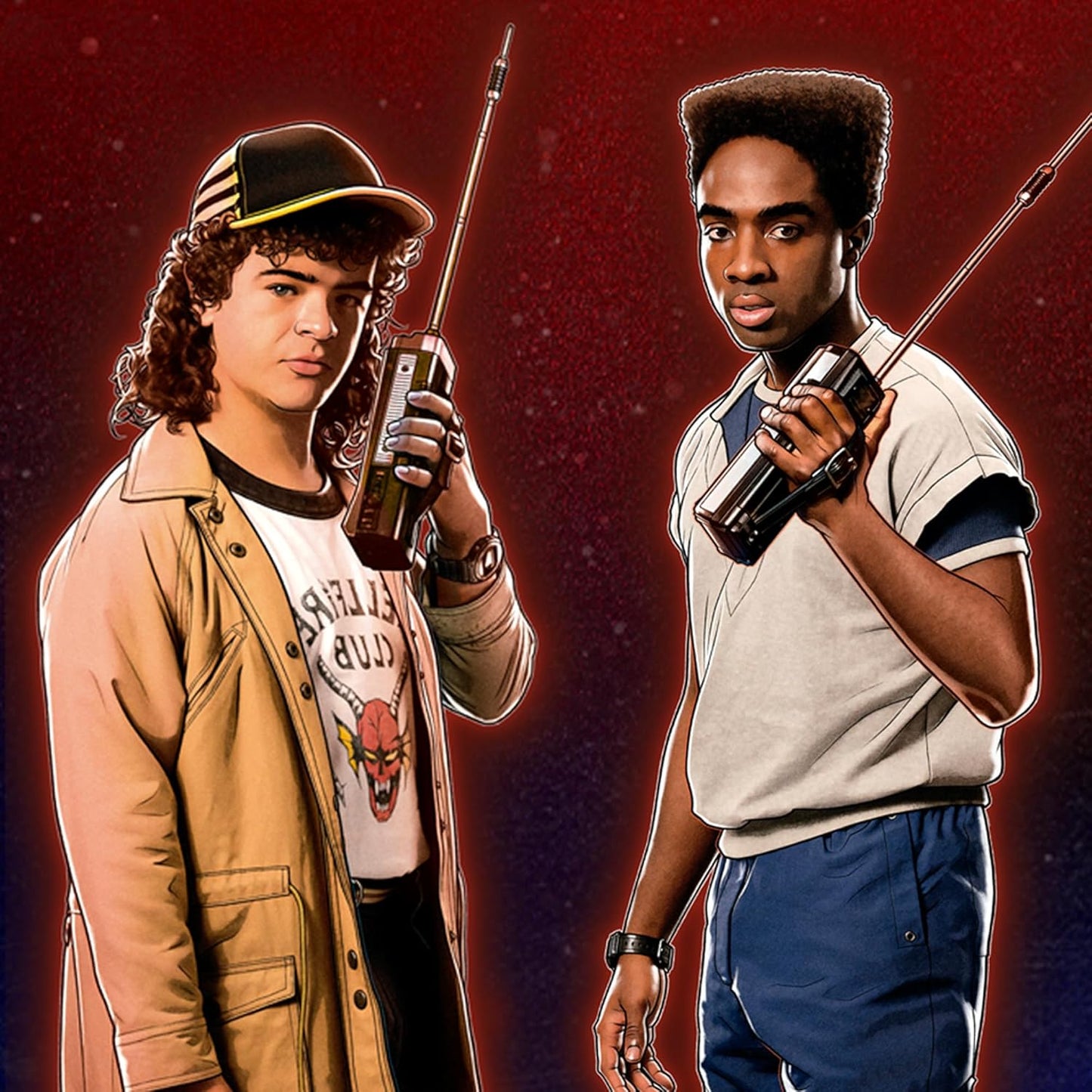 Walkie Talkie Stranger Things 2 pz Ricetrasmittenti Dustin / Lucas S.T.