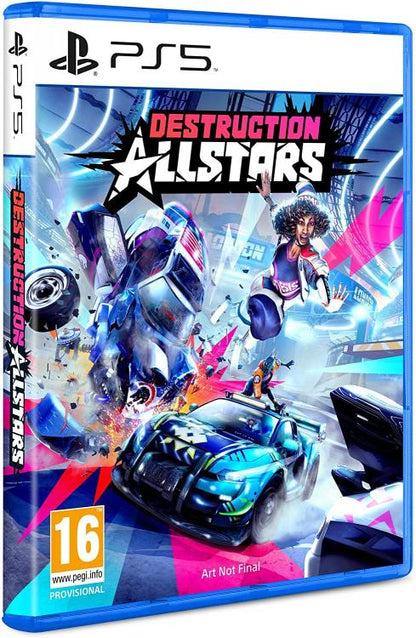 DESTRUCTION ALLSTARS PS5 GIOCO ITALIANO PLAY STATION 5 VIDEOGIOCO CARS GT SPORT
