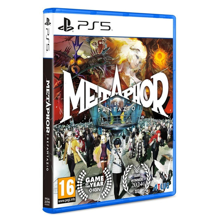 Metaphor - Refantazio Ps5 Videogioco Playstation 5 Italiano Gioco Atlus Nuovo