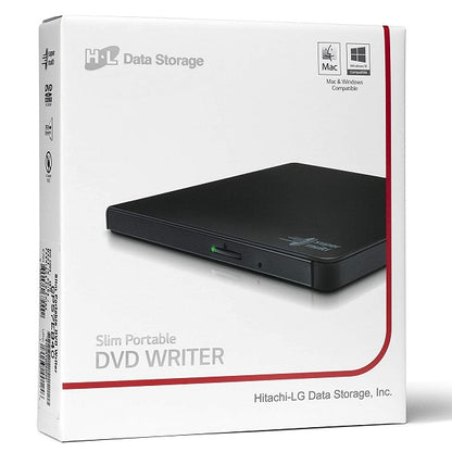 Lg Masterizzatore Esterno Dvd-Rw Usb Pc Computer Hitachi Ultraslim Portatile Dvd