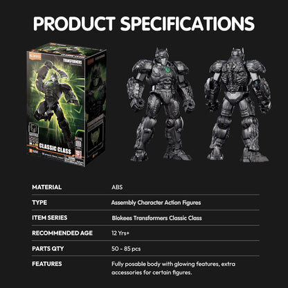 Blokees Transformers Model Kit Classic Class 05 (Optimus Primal Robot) Action Figure 71145