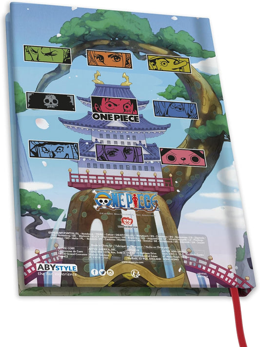One Piece Wano Taccuino A5 ABYstyle COLLEZIONE NOTEBOOK UFFICIALE 21x15cm