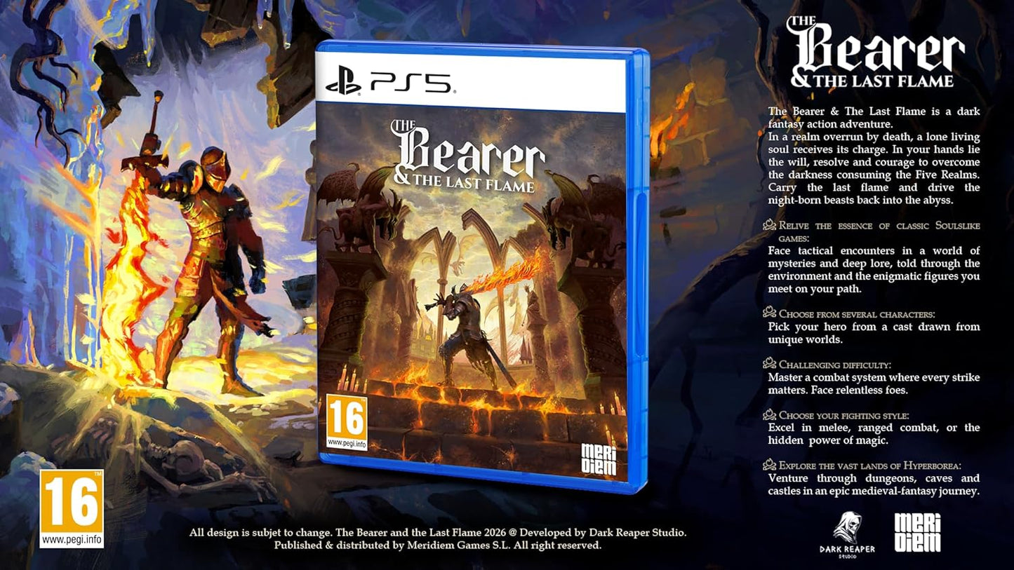 The Bearer & The Last Flame PS5 Gioco Italiano Playstation 5 Nuovo