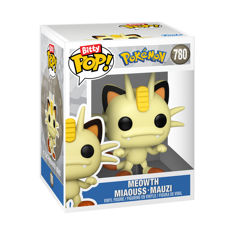 Funko Bitty Pop! Display Pokémon - Poké Ball Display Shelf + 2 Mini Vinyl Figure