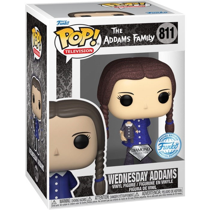 Funko Pop ! Tv The Addams Family (811) Wednesday Addams Special Famiglia Addams