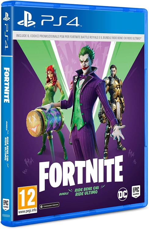 Fortnite Bundle Ride Bene Chi Ride Ultimo Ps4 Gioco Italiano Play Station 4 Pal