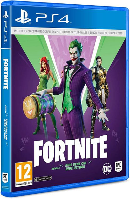 Fortnite Bundle Ride Bene Chi Ride Ultimo Ps4 Gioco Italiano Play Station 4 Pal