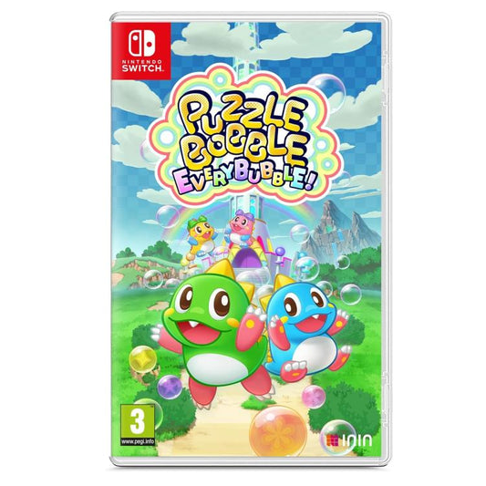 Puzzle Bobble Everybubble ! Nintendo Switch Gioco Italiano Palline Bubble Pal