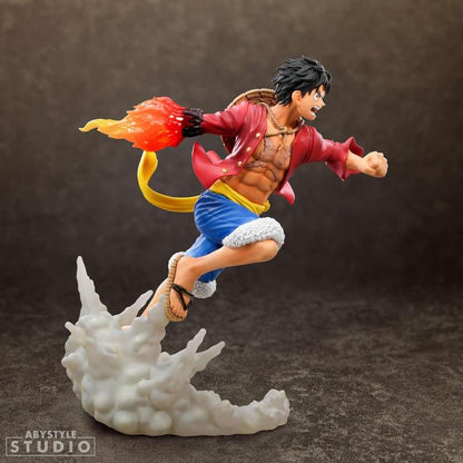 Abystyle Studio Super Figure Collection One Piece Monkey D. Luffy Red Hawk 16cm