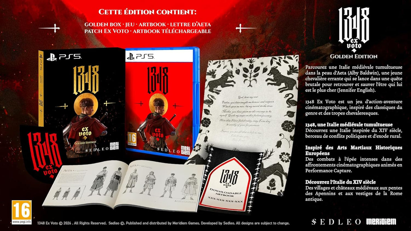 1348 Ex Voto Golden Edition Ps5 Videogioco Playstation 5 Italiano PAL