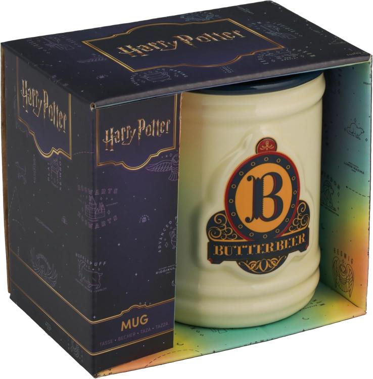 Paladone - Tazza 3D Harry Potter (Butter Beer) Birra Al Burro Mug Ceramica 350Ml