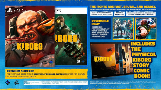 Kiborg (Slipcase Edition) Ps5 Gioco Italiano Multilingua Eu Gioco Playstation 5