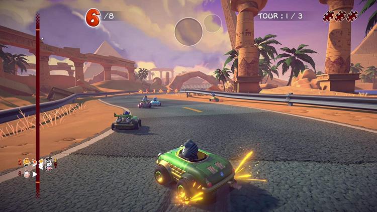 Garfield Kart Furious Racing Ps4 Videogioco Italiano Nuovo Play Station 4