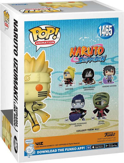 Funko Pop ! Animation Naruto Shippuden - (1465) Naruto Kurama Link Mode Special