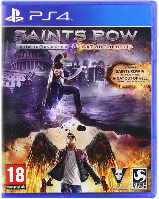 Sainsts Row Iv Re Elected & Gat Out Of Hell Ps4 Gioco Italiano Nuovo Sigillato