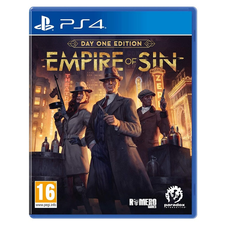 Empire Of Sin - Day One Edition Ps4 Gioco Pal Italiano Playstation 4 Nuovo