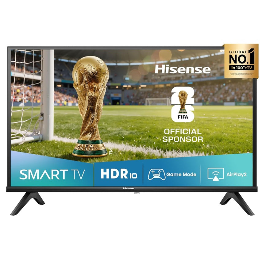 Hisense Smart TV 32" 2025 32E43QT HDR VIDAA U8 Airplay2 Game Mode Alexa