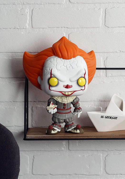 Funko Pop Horror Movies It Pennywise With Boat 786 Vinyl Figure 25Cm Oversize