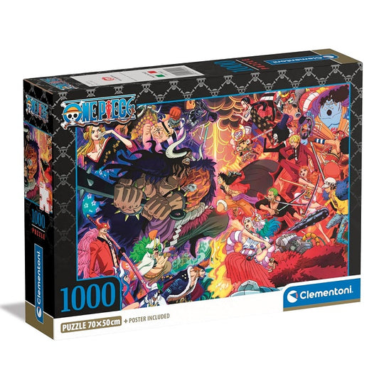 Clementoni Puzzle One Piece Impossibile 1000 Pz + Poster Incluso 70x50cm