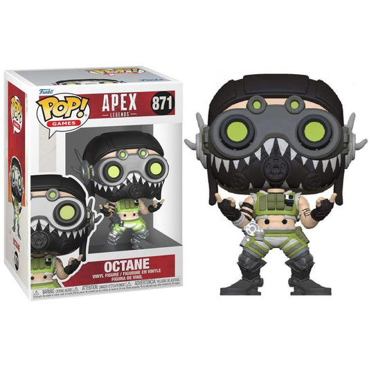 Funko Pop ! Games - Apex Legends (871) Octane Vinyl Figure 9Cm Statuetta Statua