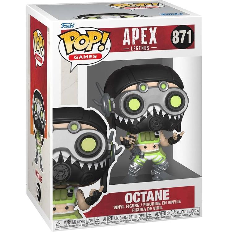 Funko Pop ! Games - Apex Legends (871) Octane Vinyl Figure 9Cm Statuetta Statua