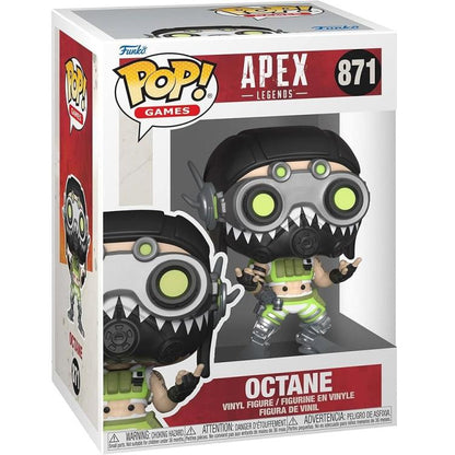 Funko Pop ! Games - Apex Legends (871) Octane Vinyl Figure 9Cm Statuetta Statua