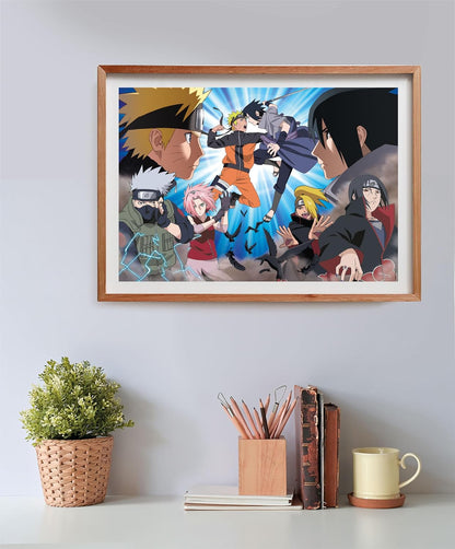 Clementoni Puzzle Naruto Shippuden Naruto Vs. Sasuke Box Cube 500 Pezzi Puzzle Adulti