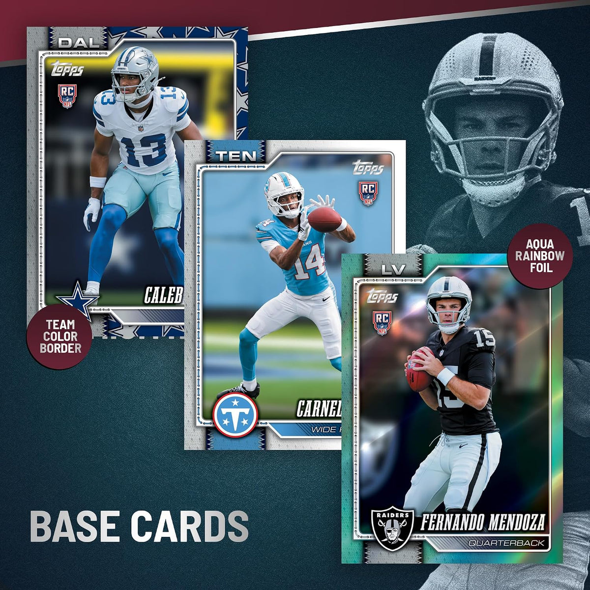 Topps NFL Flagship Football Value Box Card Collezionabili Ufficiali - 12 Buste TCG